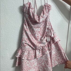 Amazon Pink Floral Dress